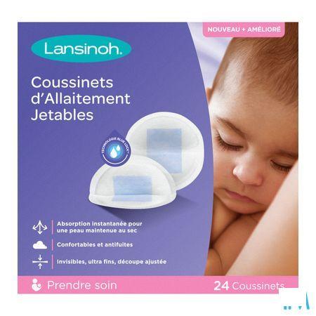 Lansinoh Wegwerpb.Borstkompressen Blue Lock Core24  -  Lansinoh Laboratories