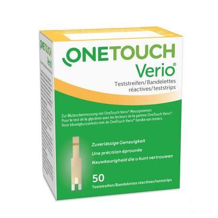 Onetouch Verio Teststrips (50)  -  Lifescan