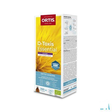 D Toxis Essential Framboos Hibiscus Bio 250 ml