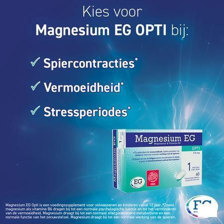 Magnesium Opti Eg 225 mg Tabletten 60  -  EG