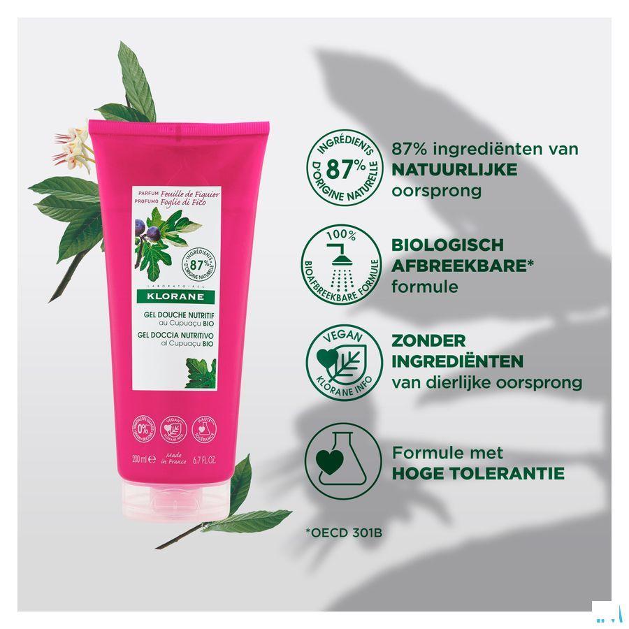 Klorane Lichaam Douchegel Vijg 200 ml