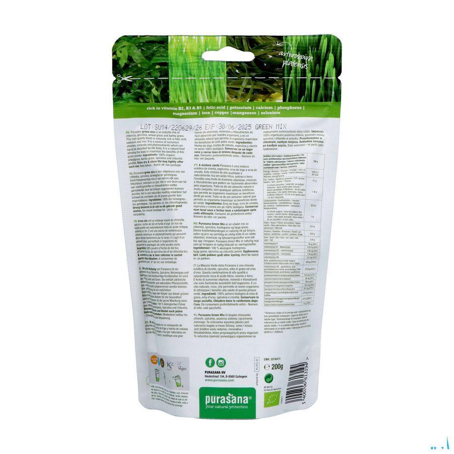 Purasana Gr. Mix Poeder 200 gr Be-bio-02 Mongol./hainan
