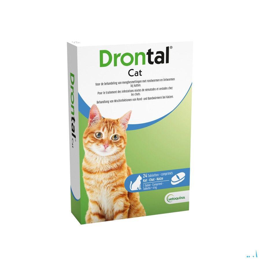Drontal Katten Chats Comprimes 24