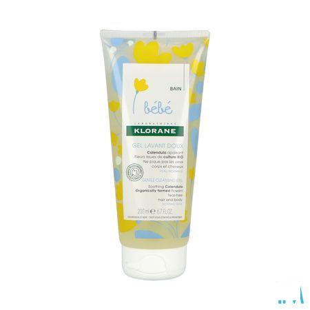 Klorane Baby Zacht Reinigingsgel 200 ml