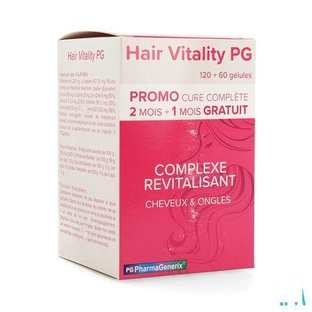 Hair Vitality Pg Pharmagenerix Capsule 3x60  -  Superphar