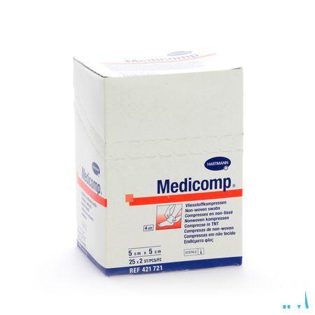 Medicomp 5x5cm 4l. St. 25x2 P/s  -  Hartmann