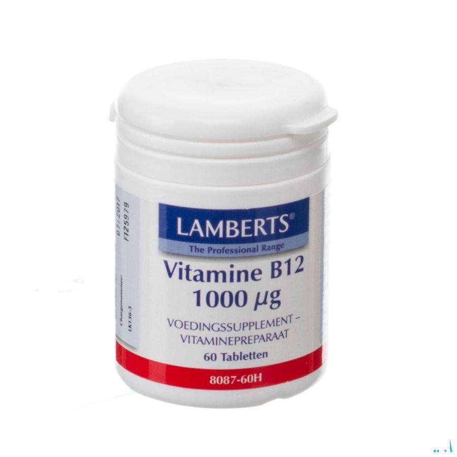 Lamberts Vitamine B12 1000 µg Tabletten 60  -  Health Benefits 08
