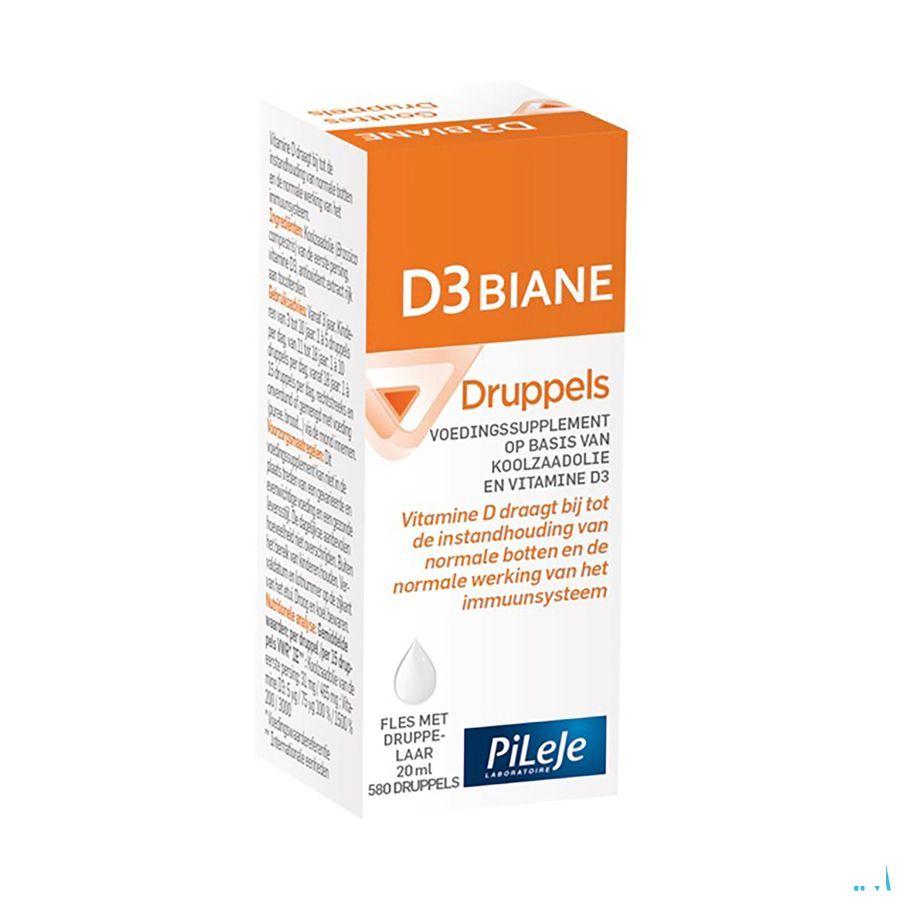 D3 Biane Liquide 20 ml  -  Pileje
