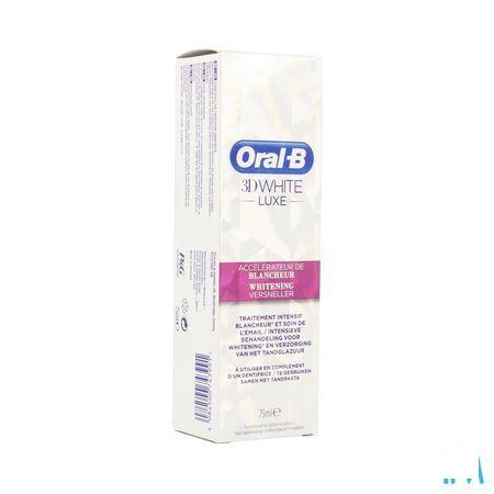 Oral B 3D White Luxe Withening Versnel. Tube 75ml