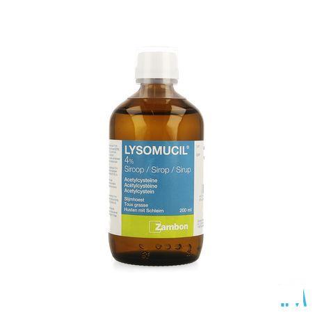 Lysomucil 4% Siroop 200 ml