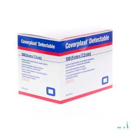 Coverplast DetecComprimese Pansement Urgence 5,0x7,2cm 100