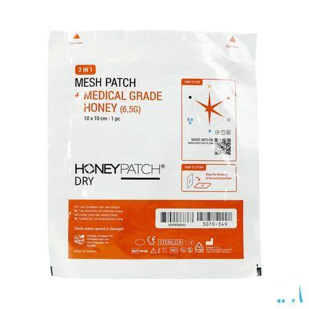 Honeypatch Dry Verband Ster 10x10cm 1 1052153  -  Honey Patch