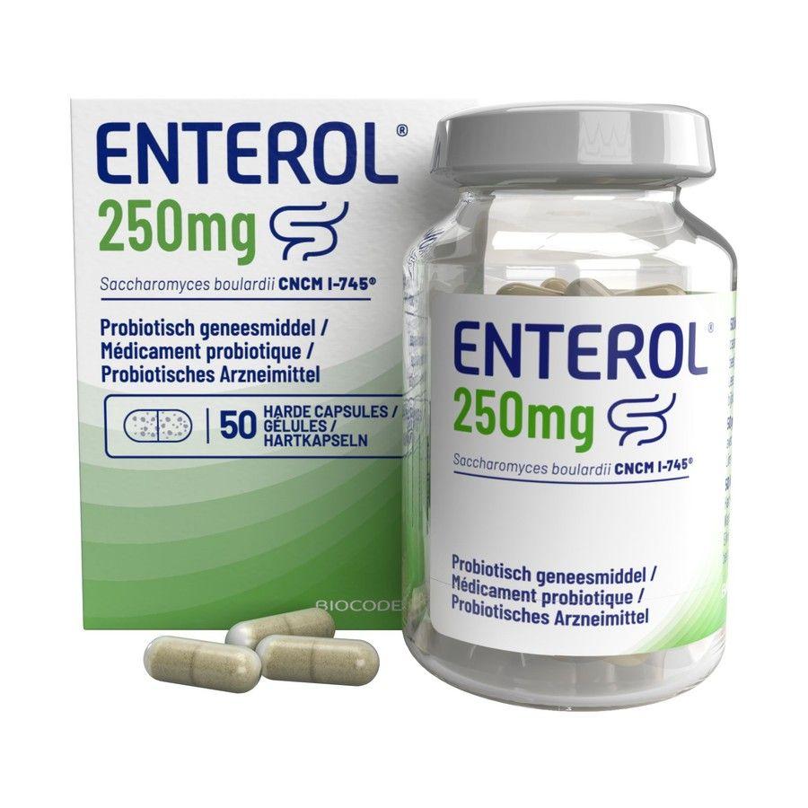 Enterol 250 mg Capsule Harde Dur 50 X 250 mg