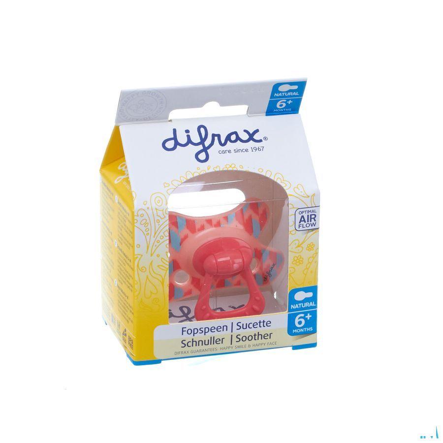 Difrax Fopspeen Natural 6 + M  -  Difrax