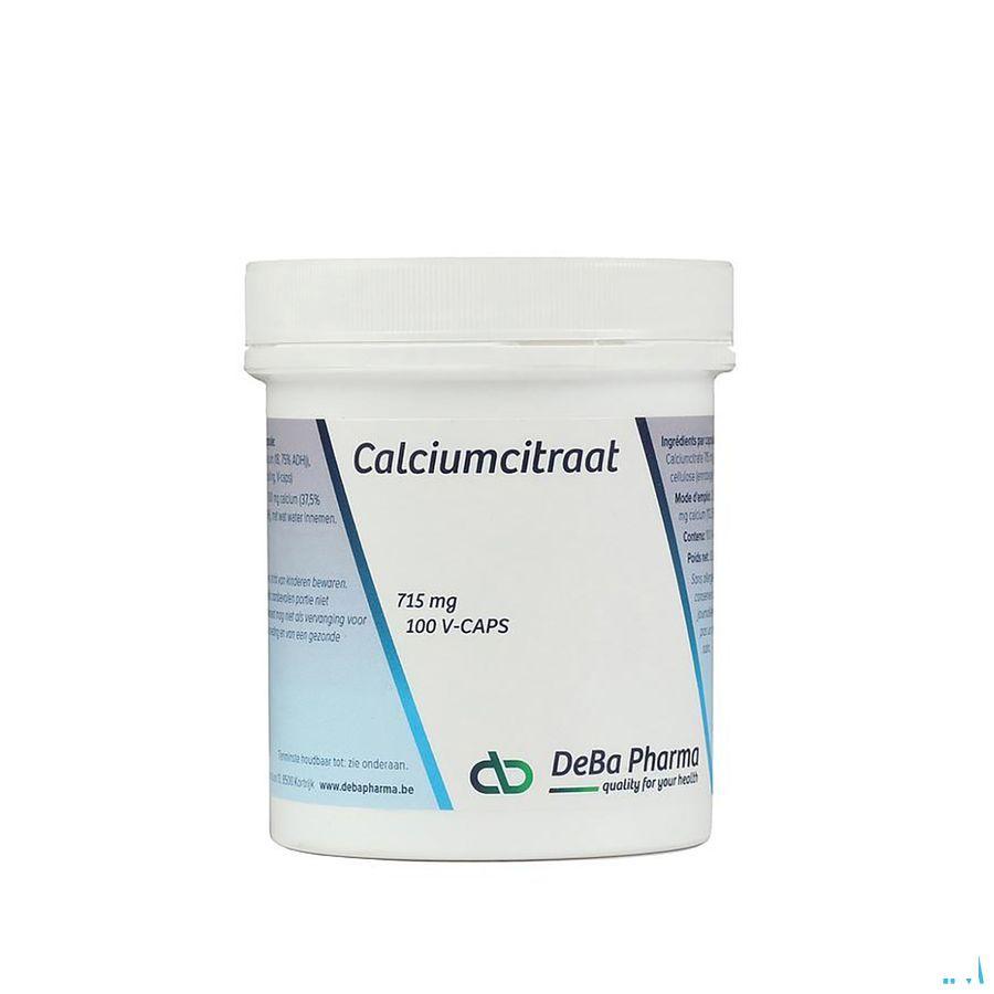 Calciumcitraat V-Capsule 100  -  Deba Pharma