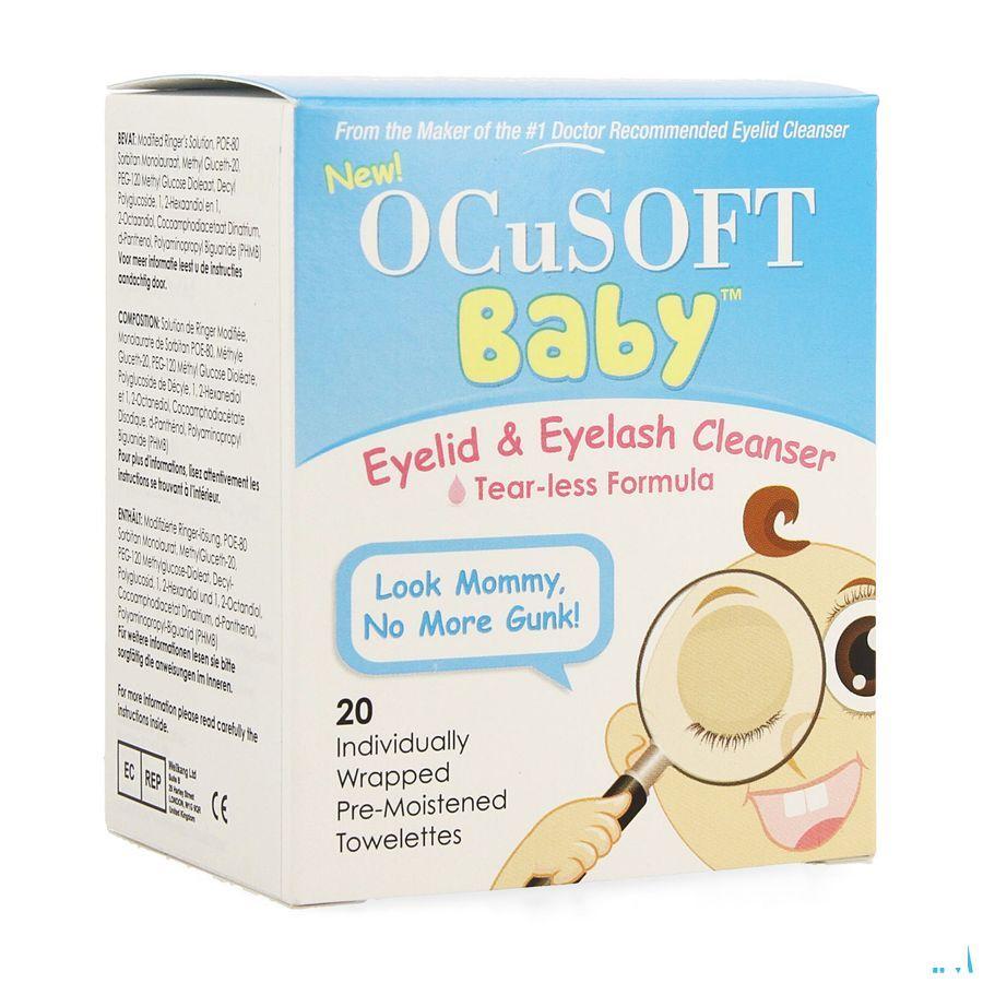 Ocusoft Baby Oplossing Oogreiniger Doekjes 20  -  Simovision