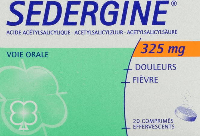 Sedergine 325 mg Bruitstabl 20