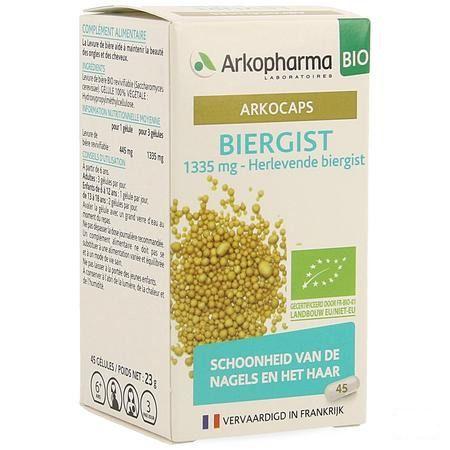 Arkogelules Levure Biere Bio Caps 45  -  Arkopharma