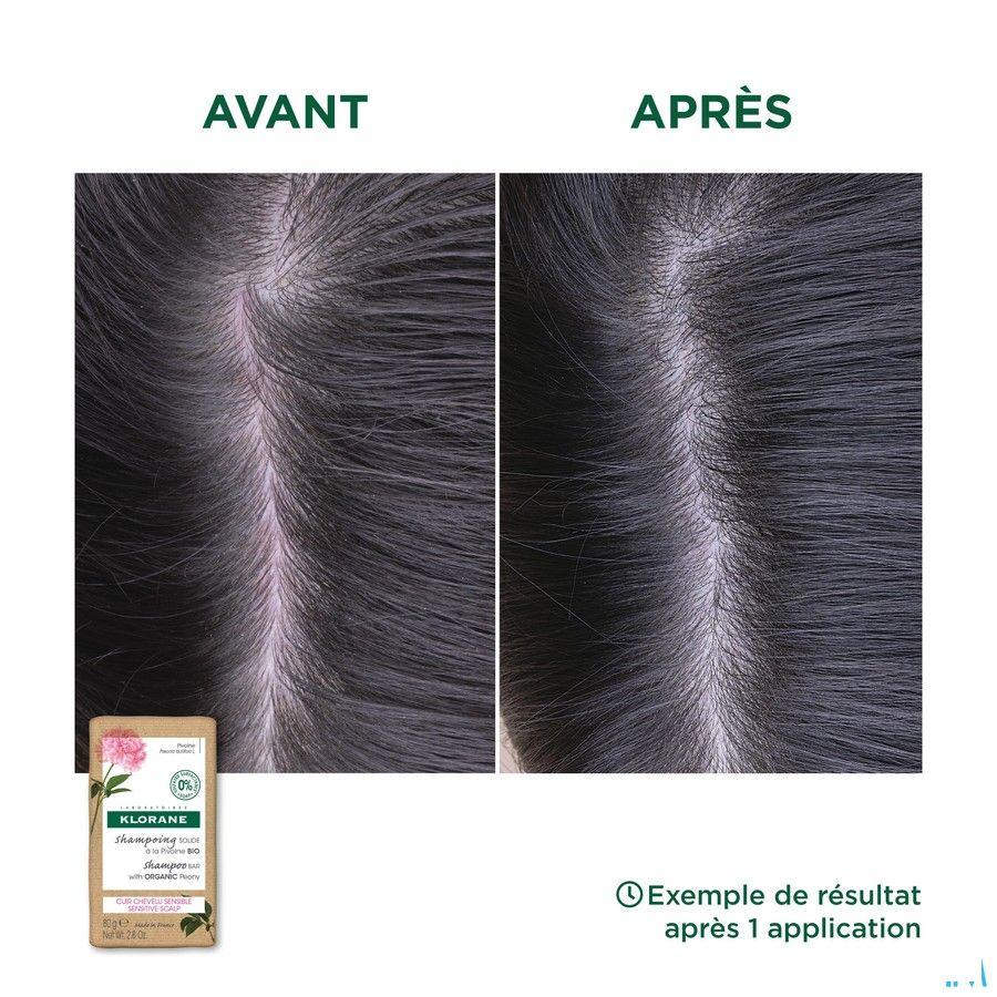 Klorane Capil. Shampoo Bar Pioenroos 80 gr