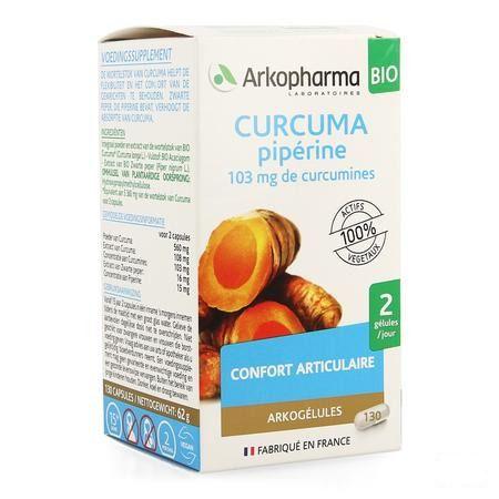 Arkogelules Curcuma Bio Capsule 130  -  Arkopharma
