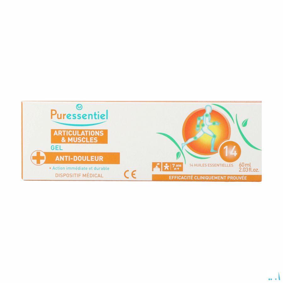 Puressentiel Gewrichten Gel 60 ml  -  Puressentiel