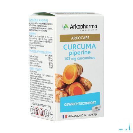 Arkogelules Curcuma Caps 40 Nf  -  Arkopharma 