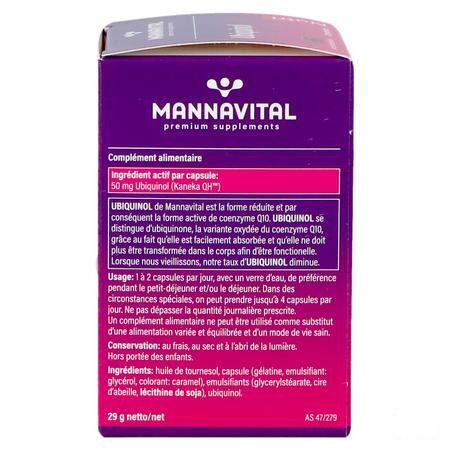 Mannavital Ubiquinol Capsule 60