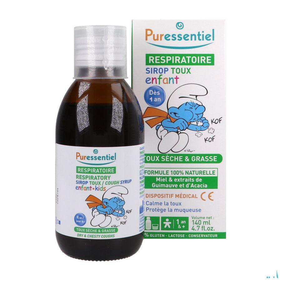 Puressentiel Ademhaling Hoestsiroop Kind 140ml