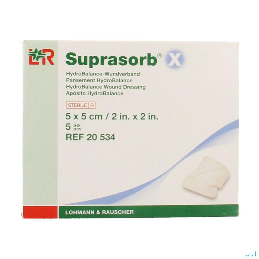 Suprasorb X Kp Cellulose Ster 5x 5cm 5 20534  -  Lohmann & Rauscher