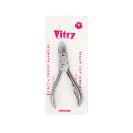 Vitry Classic Pincet Nagels 10cm Inox 1048  -  Vitry