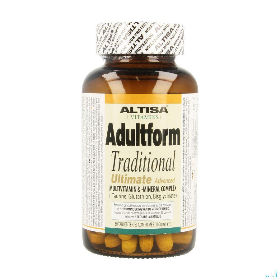 Altisa Adultform Traditional Ultimate Comprimes 60  -  Dieximport