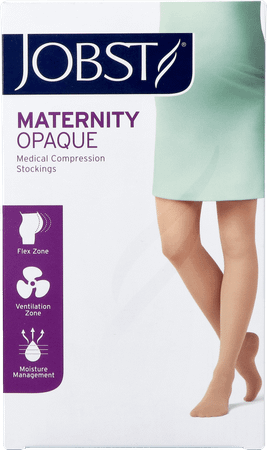 Jobst Mat Opaque 2 At-Mat Reg Black I Piece