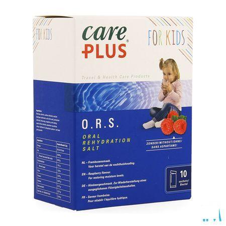 Care Plus Ors Kids Raspberry Sachet 10x5,3g 