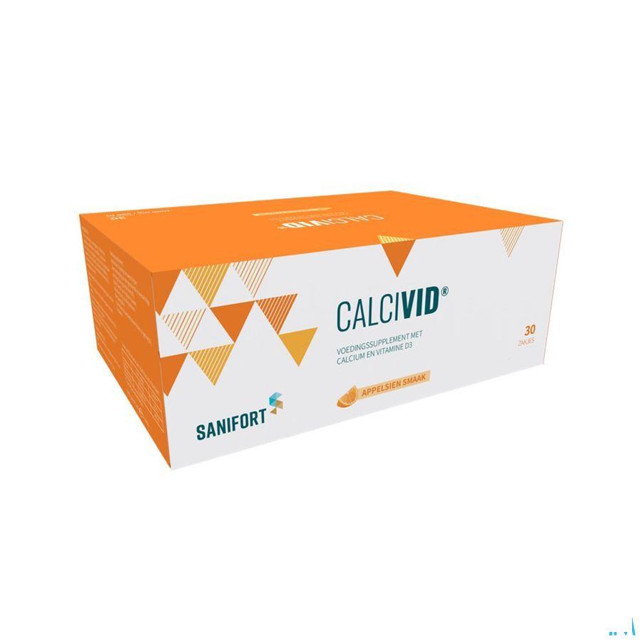 Calcivid 500 mg/400IEOrange Zakjes 30 