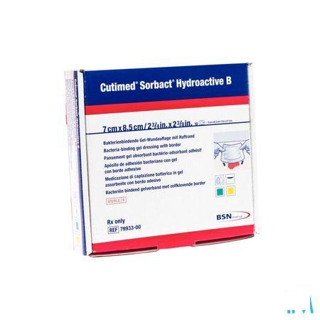 Cutimed Sorbact Hydroactive B 7x 8,5cm 10 7993300