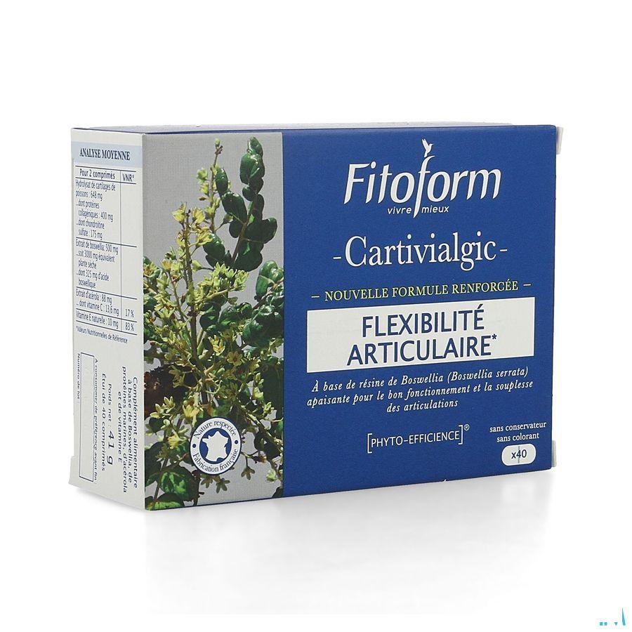 Cartivial+ Confort Articulair Comp 40 Fitoform  -  Bioholistic Diffusion