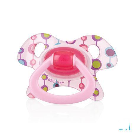 Nuby Geoac Orthodontische Fopspeen - 0-6m  -  New Valmar