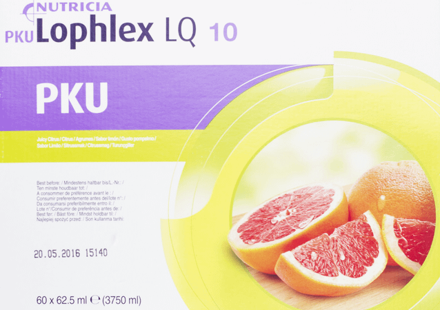 Pku Lophlex Lq 10 Juicy Agrumes 60x62,5 ml  -  Nutricia