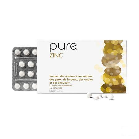 Pure Zinc Tabletten 60  -  Solidpharma