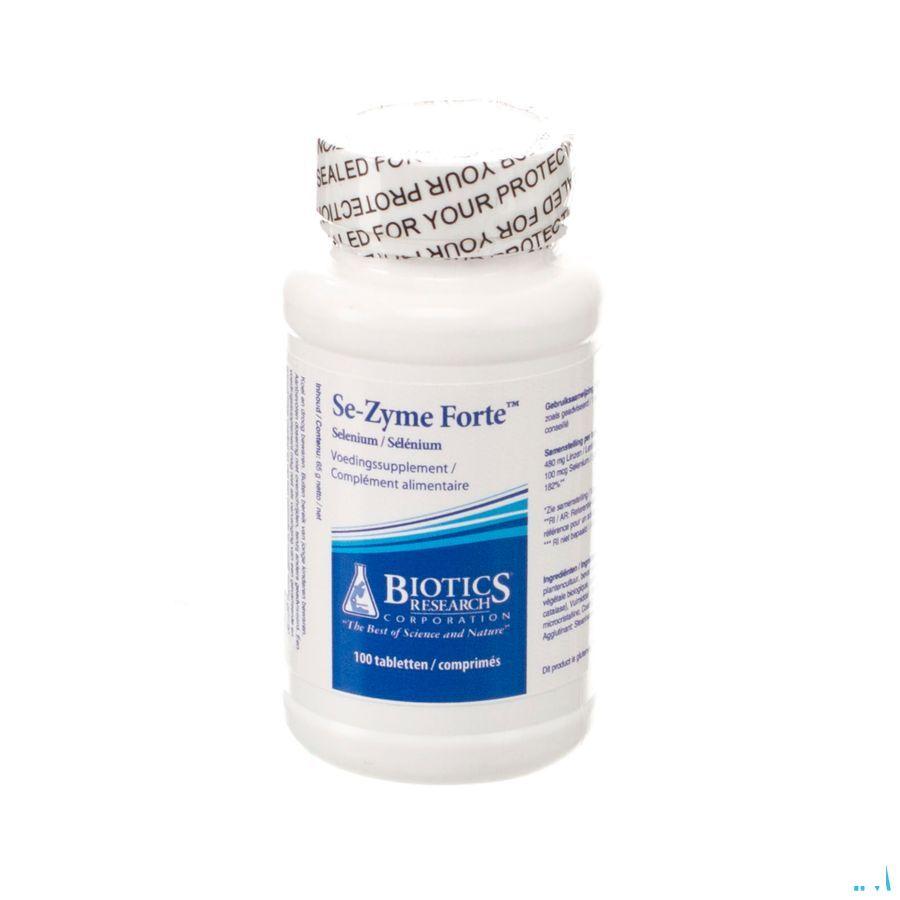 Biotics Se-Zyme Forte 100 comprimés  -  Energetica Natura