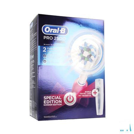 Oral B Pro 2500 Cross Action Pink