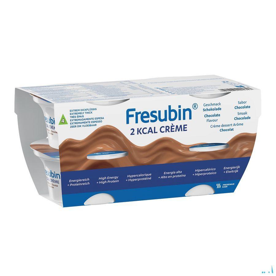 Fresubin 2kcal Creme Chocolat Pot 4x125 gr  -  Fresenius