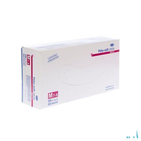 Peha Soft Handschoen Nitrile Wit M 200 9422073