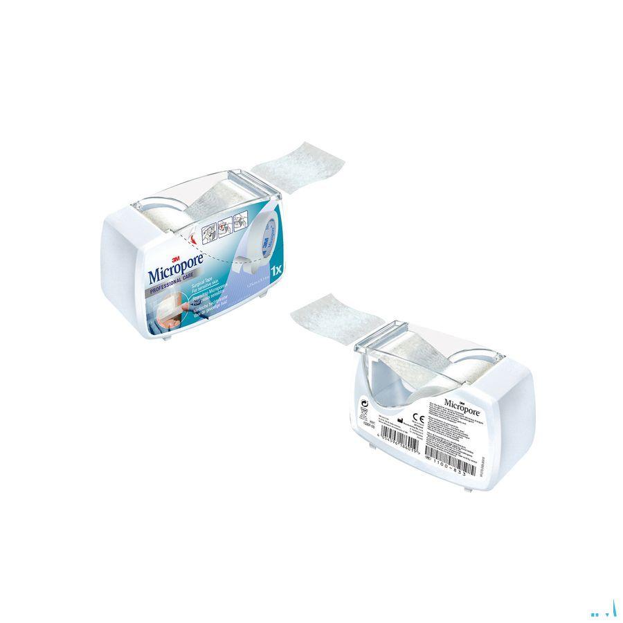 Micropore 3m 12,5mmx9,1m Nieuwe Dispenser 1530p-0d  -  3M