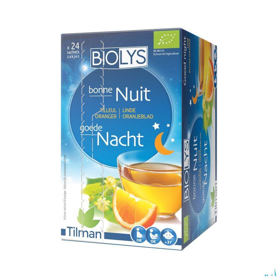 Biolys Tilleul Oranger Sachets 24  -  Tilman
