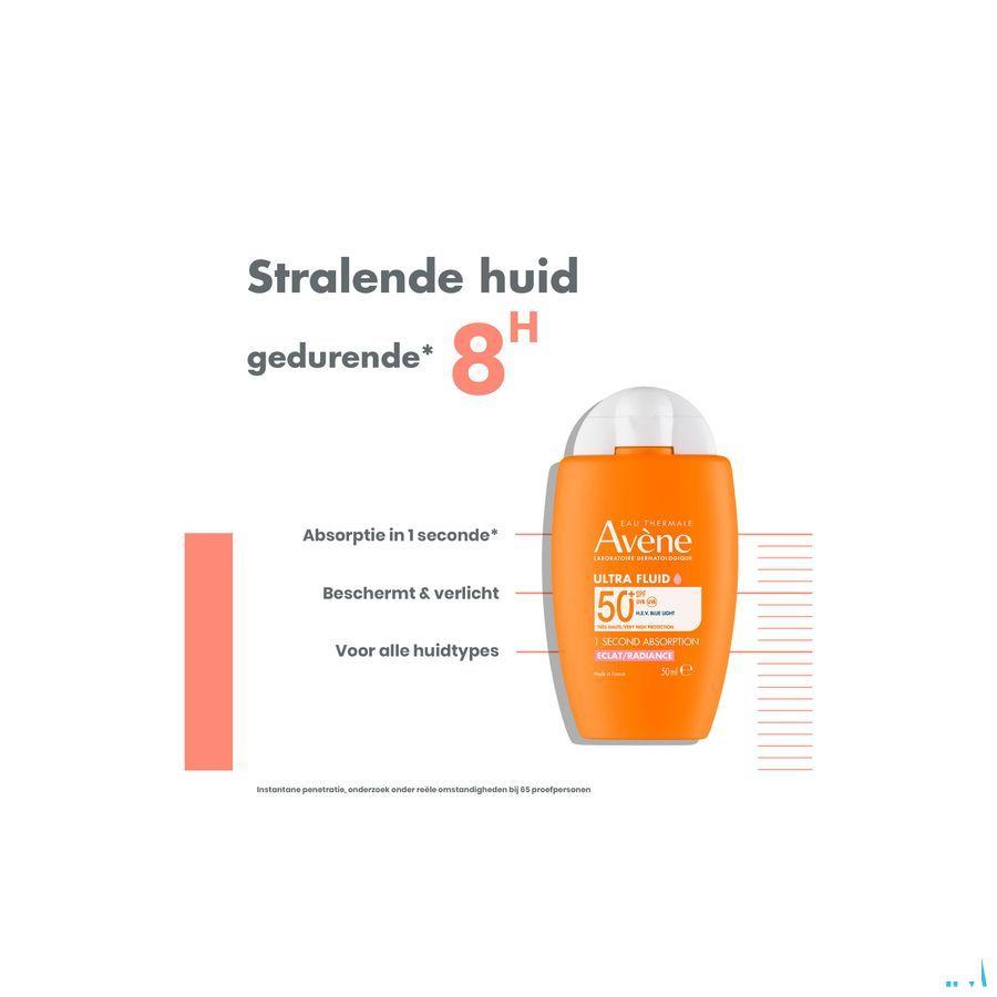 Avene Zon Spf50+ Ultra Fluid Eclat Radiance 50 ml