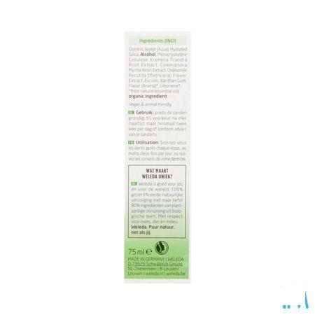 Weleda Tandpasta Planten Tube 75ml  -  Weleda
