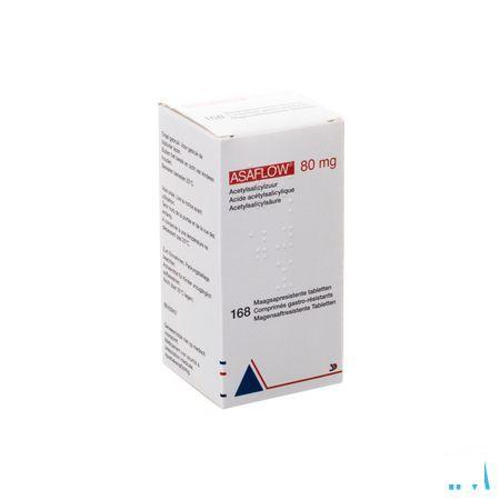 Asaflow 80 mg Maagsapresist Comp Flacon 168X 80 mg