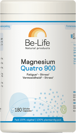 Magnesium Quatro 900 Be Life Caps 180 - Bio Life