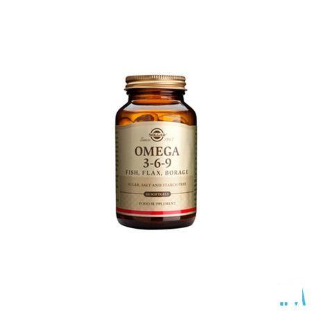 Solgar Omega 3-6-9 Softgel 60  -  Solgar Vitamins